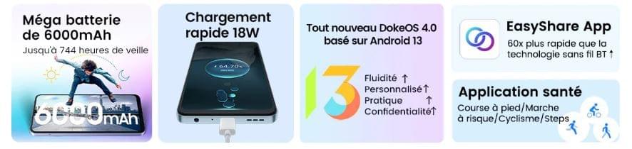 BLACKVIEW COLOR 8 6.8