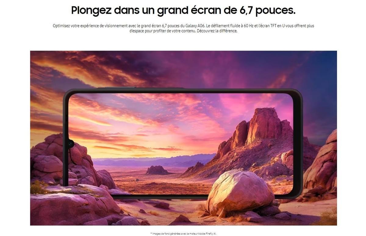 SAMSUNG GALAXY A06 6.7