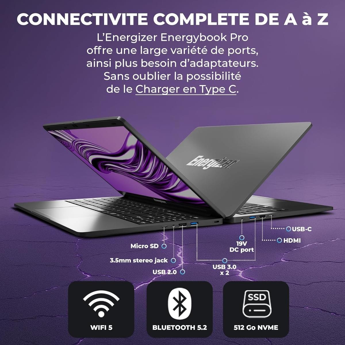 PC PORTABLE ENERGIZER 15.6