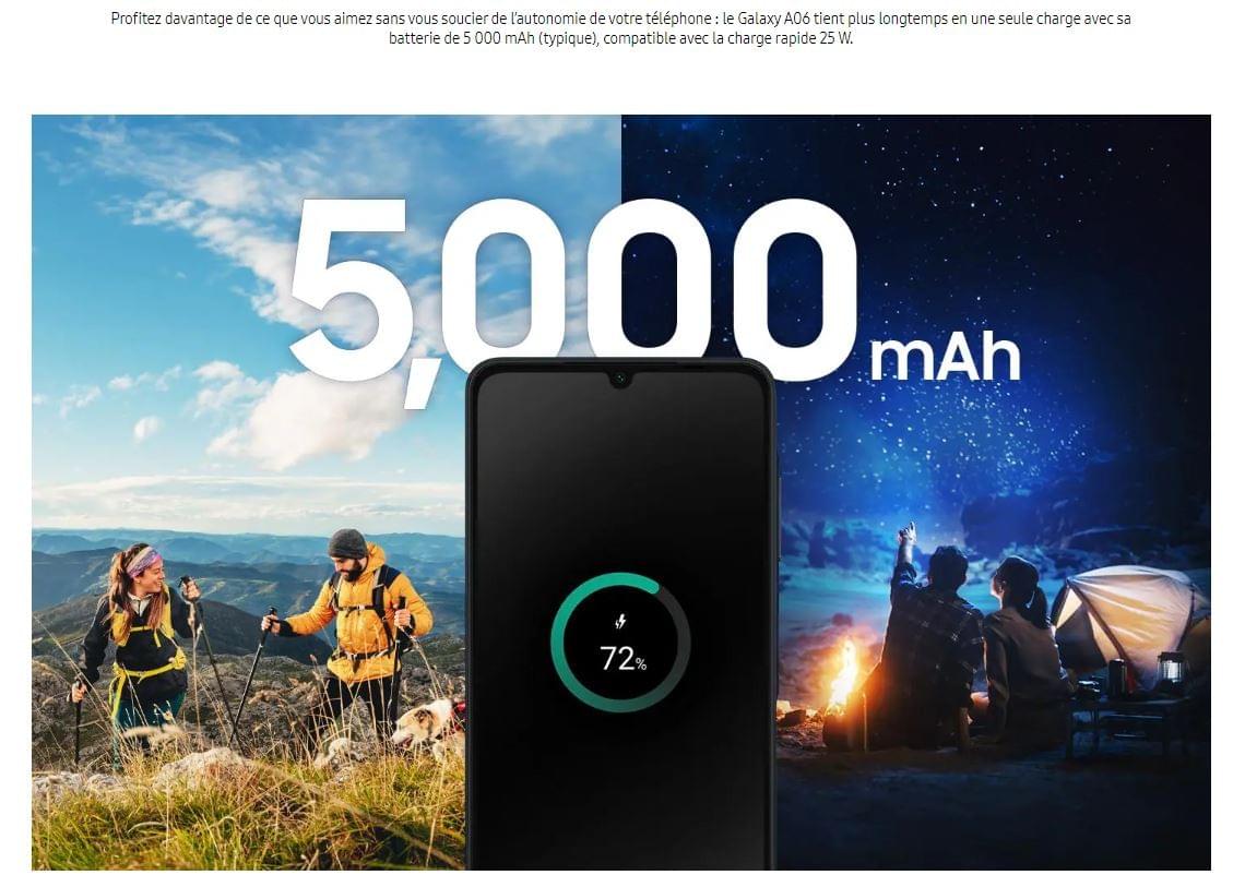 SAMSUNG GALAXY A06 6.7