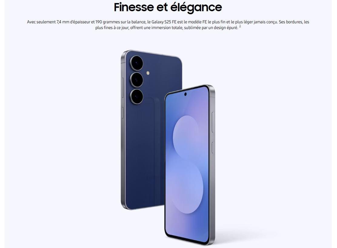 SAMSUNG GALAXY S25 FE 6.7