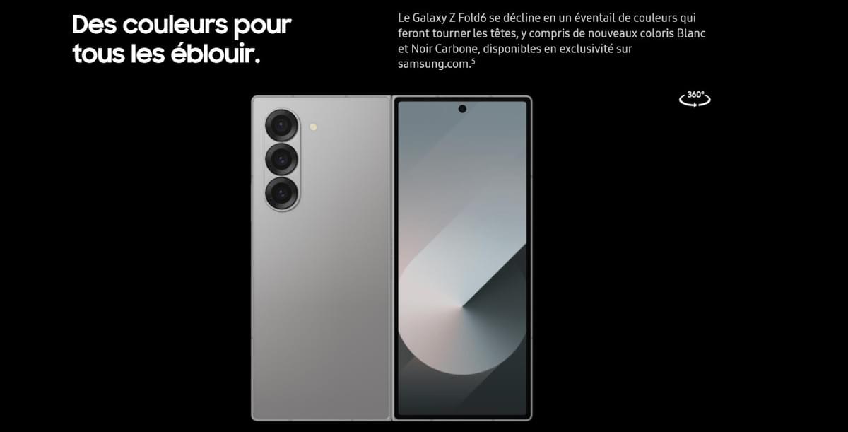 SAMSUNG GALAXY Z FOLD 6 AMOLED2 7.6
