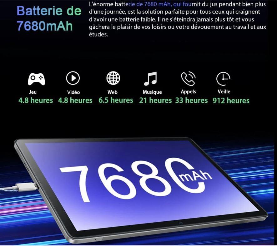 BLACKVIEW TAB 13 PRO 10.1 4G + LIVRAISON 16/128GO OCTA CORE RE
