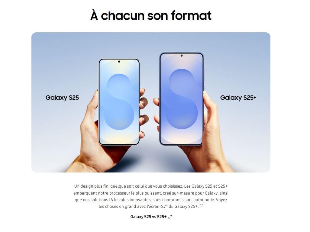 SAMSUNG GALAXY S25 6.2