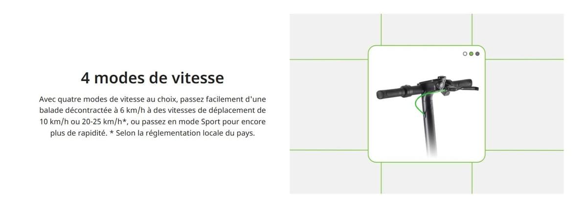 TROTTINETTE ELECTRIQUE ACER ES SERIE3 250W + LIVRAISON RE