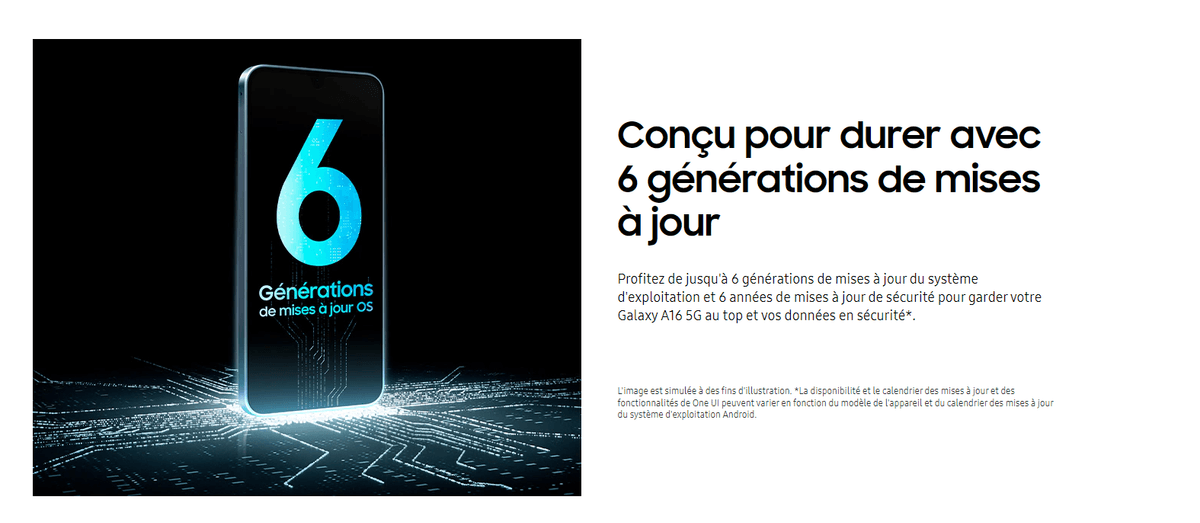 SAMSUNG GALAXY A16 6.7