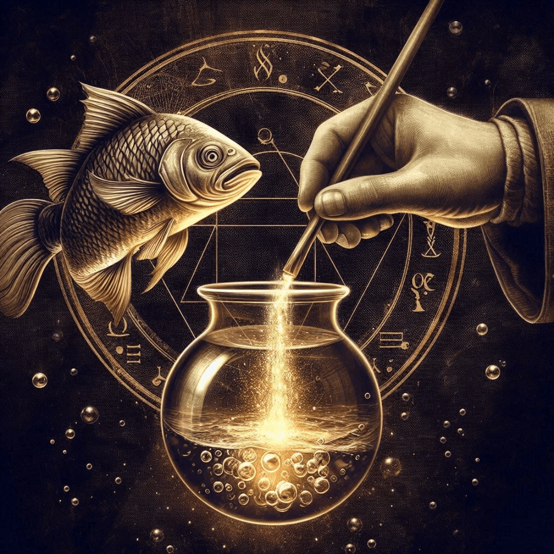 The King of Cups as Chokmah the conductor of Astral electricity imagery