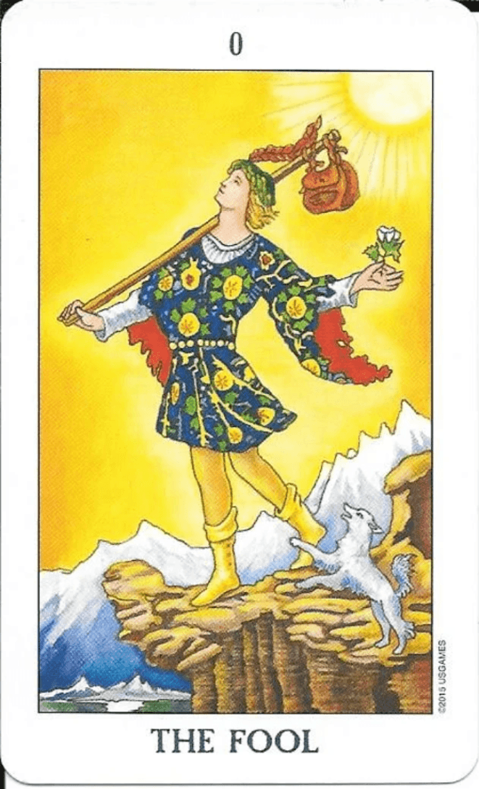 The Fool- Rider-Waite-Smith Tarot