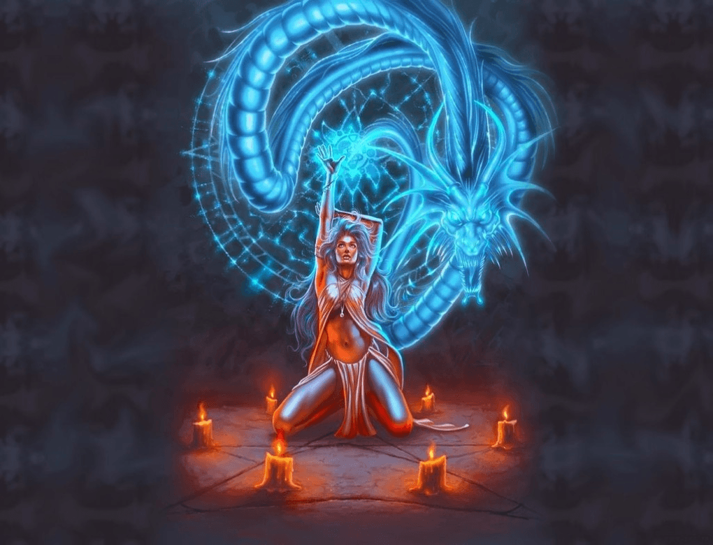 The Dragonish wisdom of the Queen of Swords