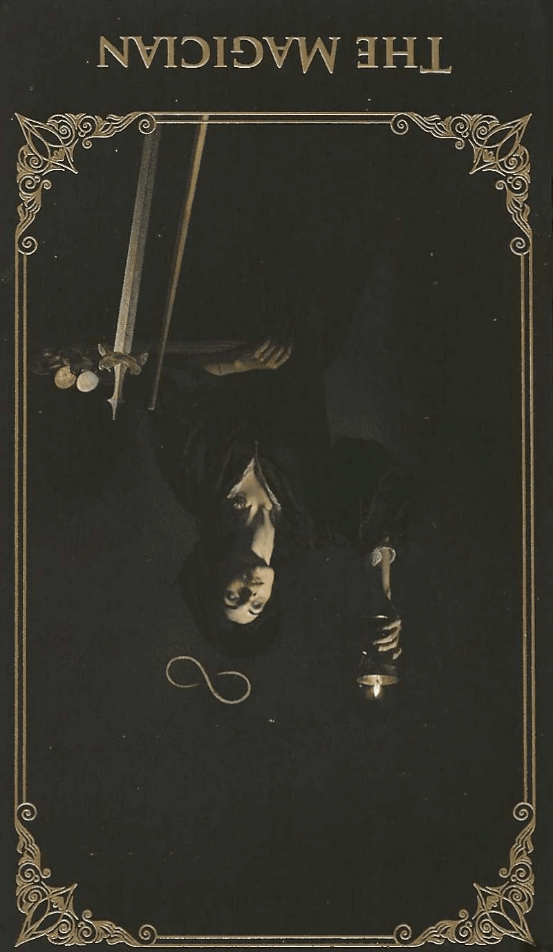 The Magician-Key 1-The Baroque Tarot-Reversed