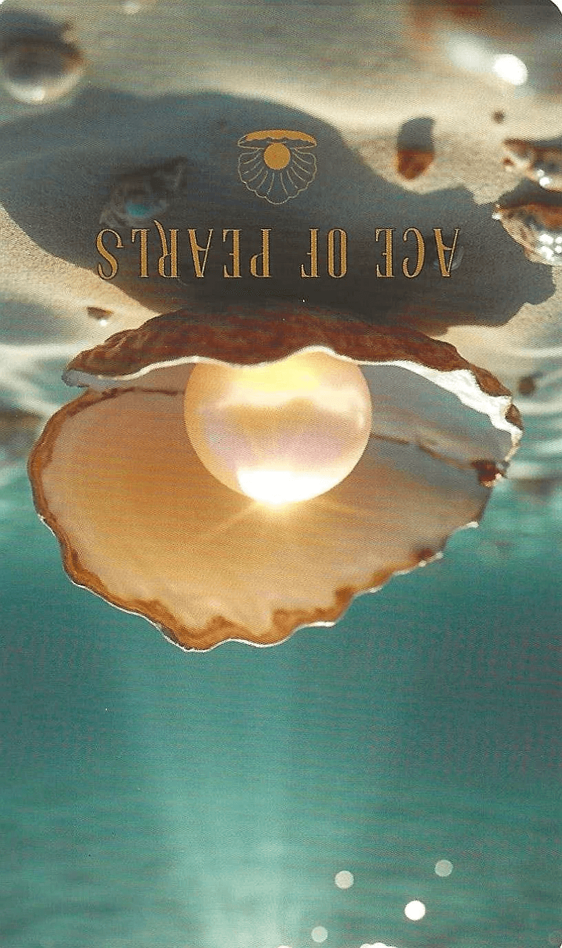 Ace of Pearls -The Ocean Tarot-reversed image