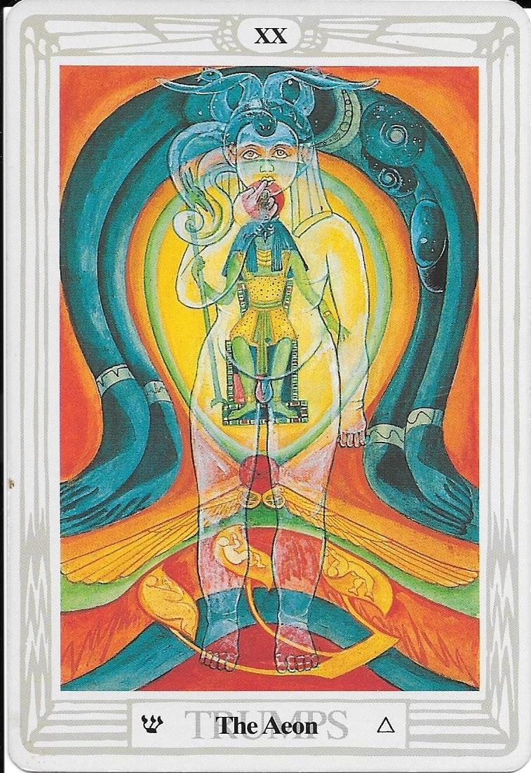 Thoth Tarot-ATU 20-the Aeon