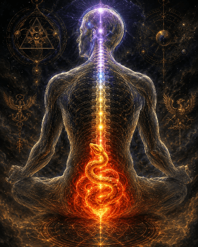 The dormant Kundalini Serpentine Wave
