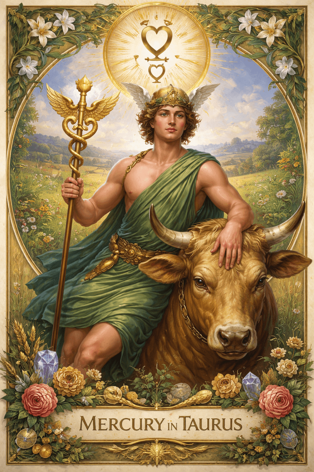 Mercury in Taurus imagery