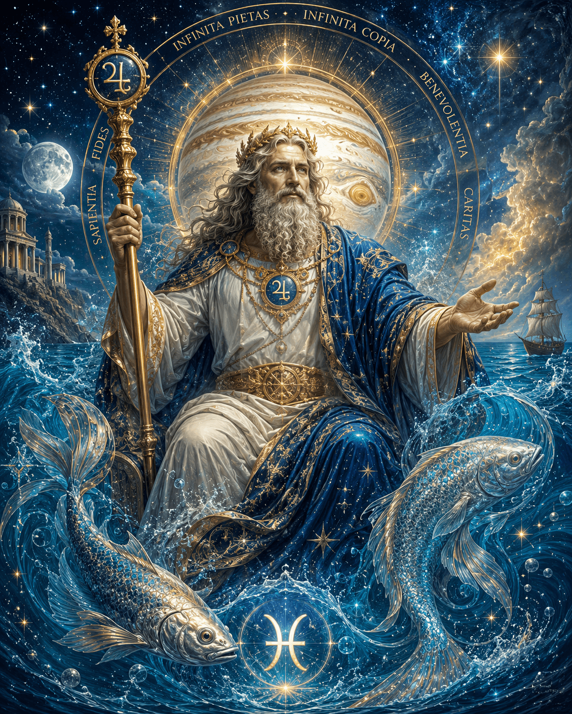 Jupiter in Pisces imagery