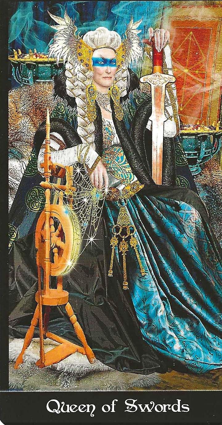 The Tarot Of Eli LLC The Thoth Tarot Queen Of Swords The Tarot Of Eli LLC The Thoth Tarot Queen Of Swords