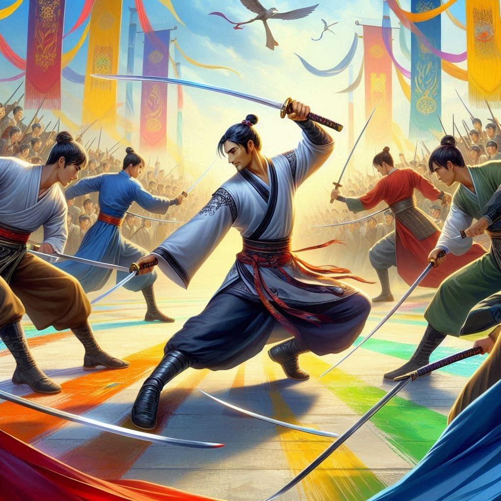 Strife as the crucible of mastery imagery