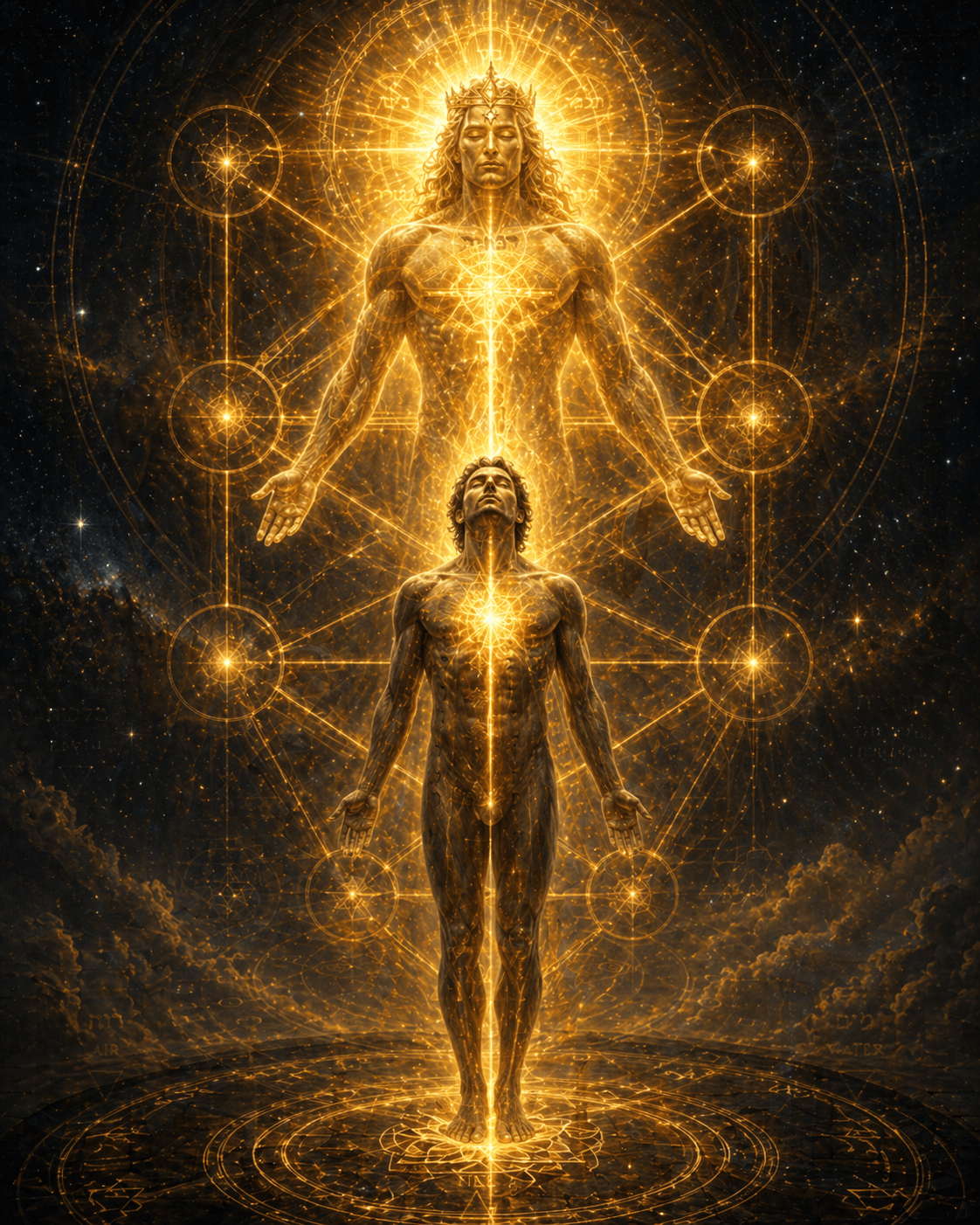 Celestial self and the body