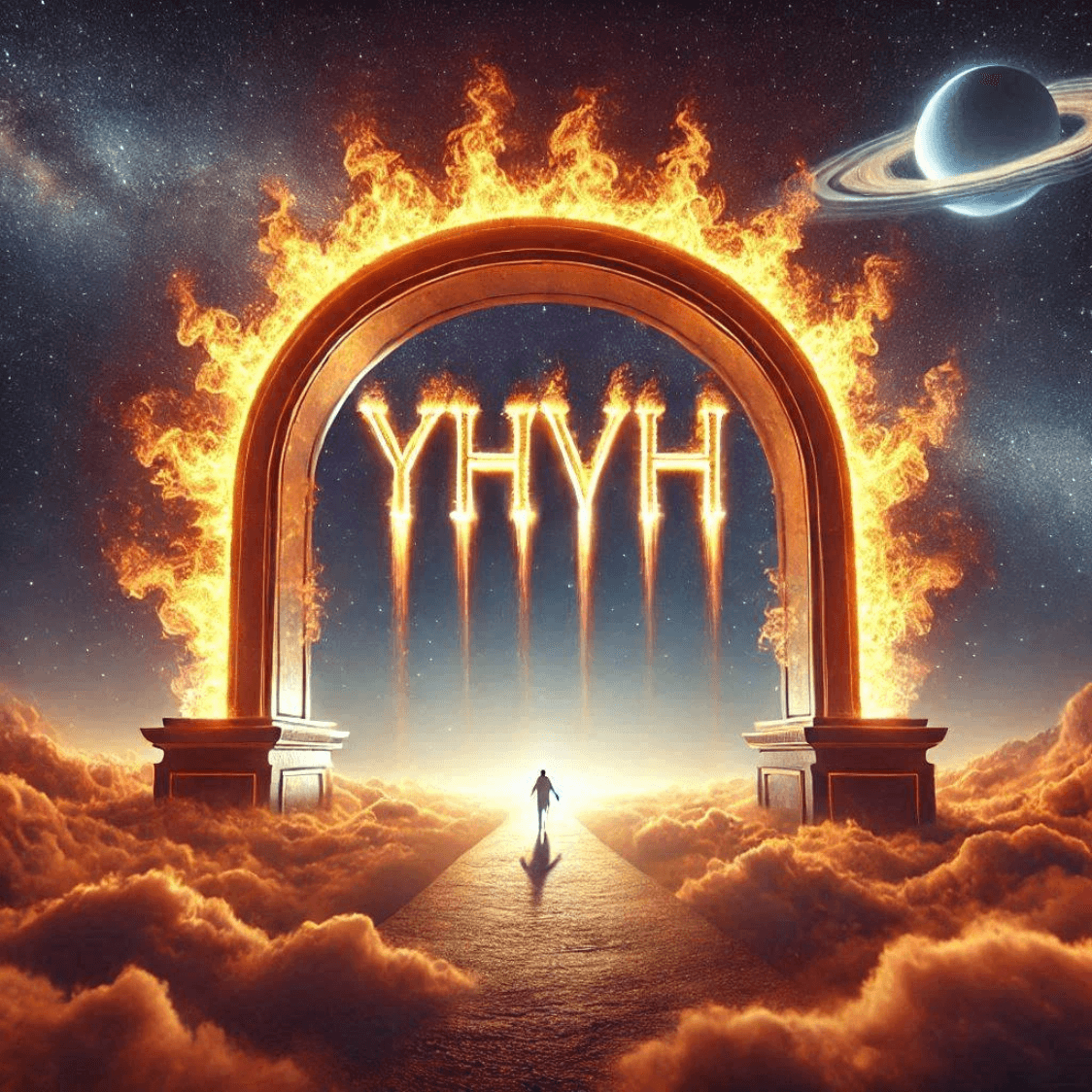 Tetragrammaton- the 4 Letters imagery