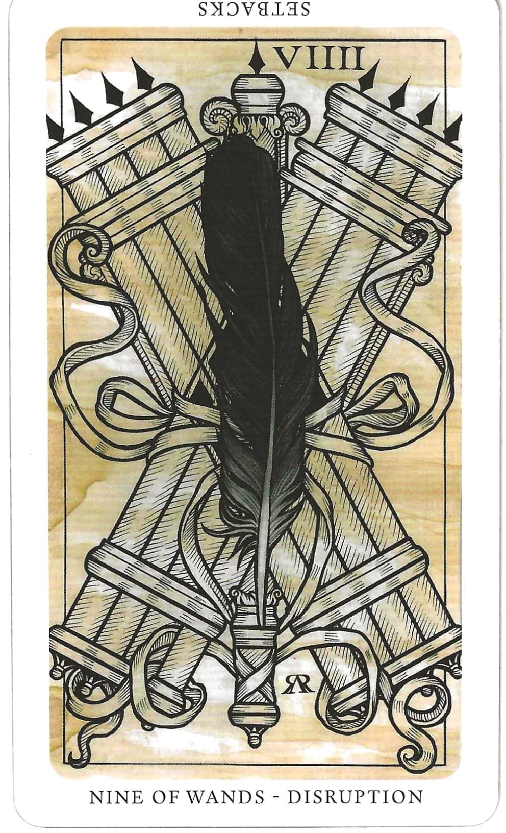 Daily Western Hermetic Tarot card comparisons critique. This month: Medieval Feathers  Tarot and Thoth.
