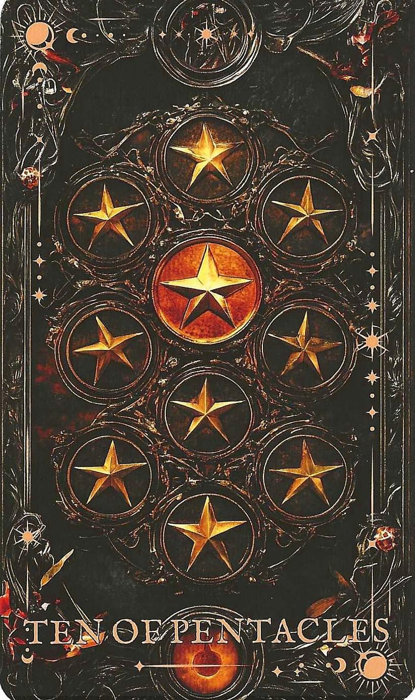 The Arcane Tarot- Ten of Pentacles The Arcane Tarot- Ten of Pentacles