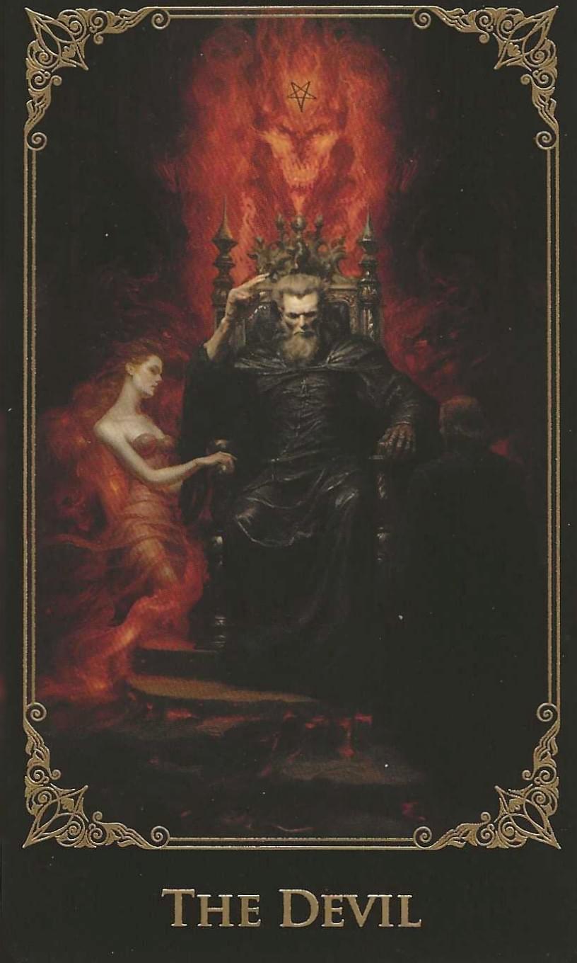The Devil-Key 15-The Baroque Tarot