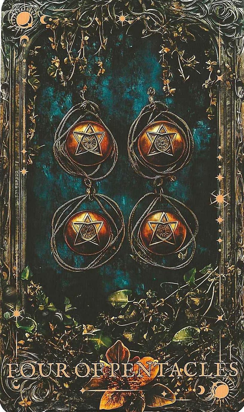  The Arcane Tarot-Four of Pentacles