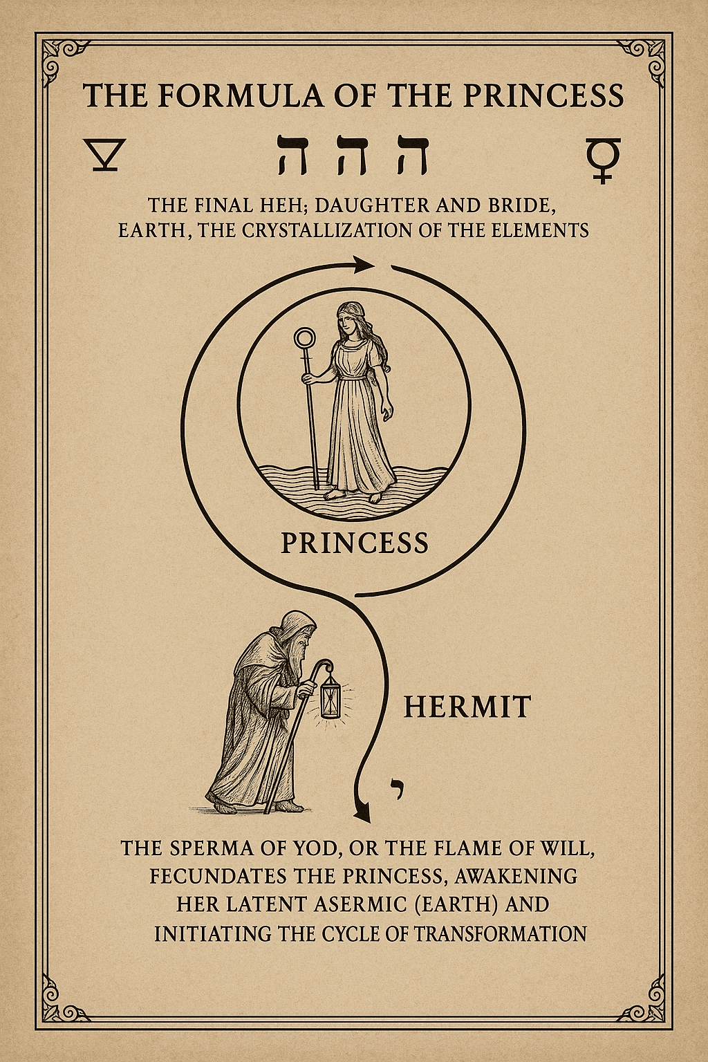 The Hermetic Formula of the Princess grimoire imagey