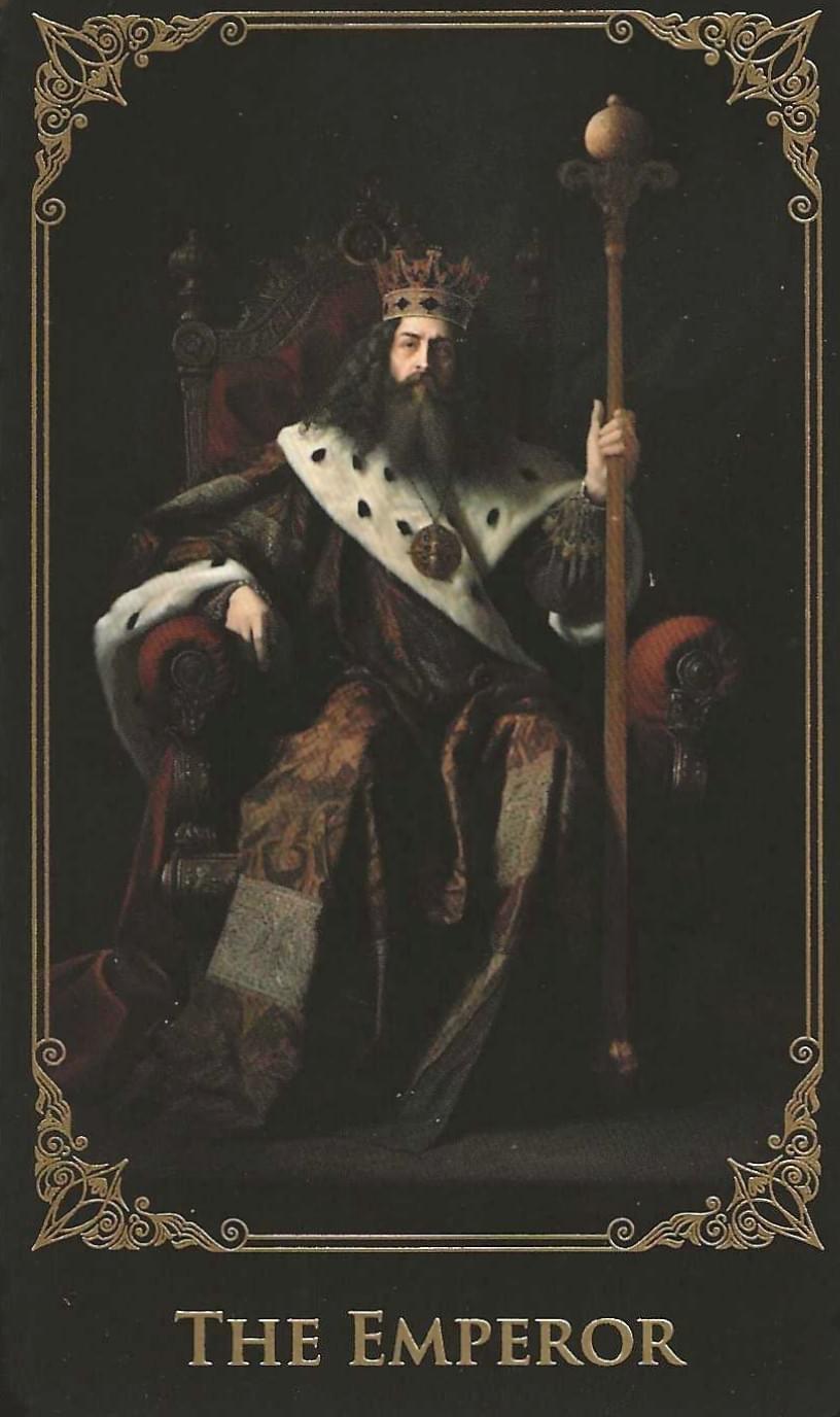 The Emperor -Key 4-The Baroque Tarot The Emperor -Key 4-The Baroque Tarot