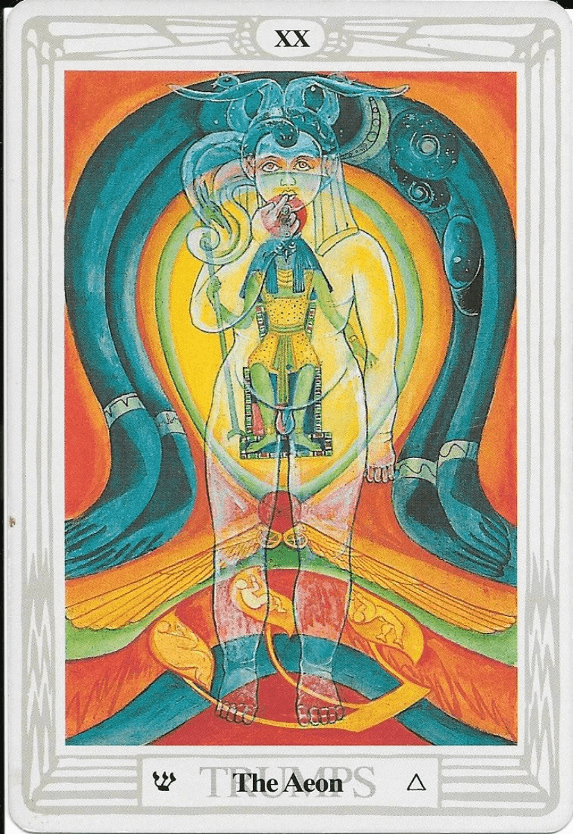 The Aeon-ATU XX-The Thoth Tarot