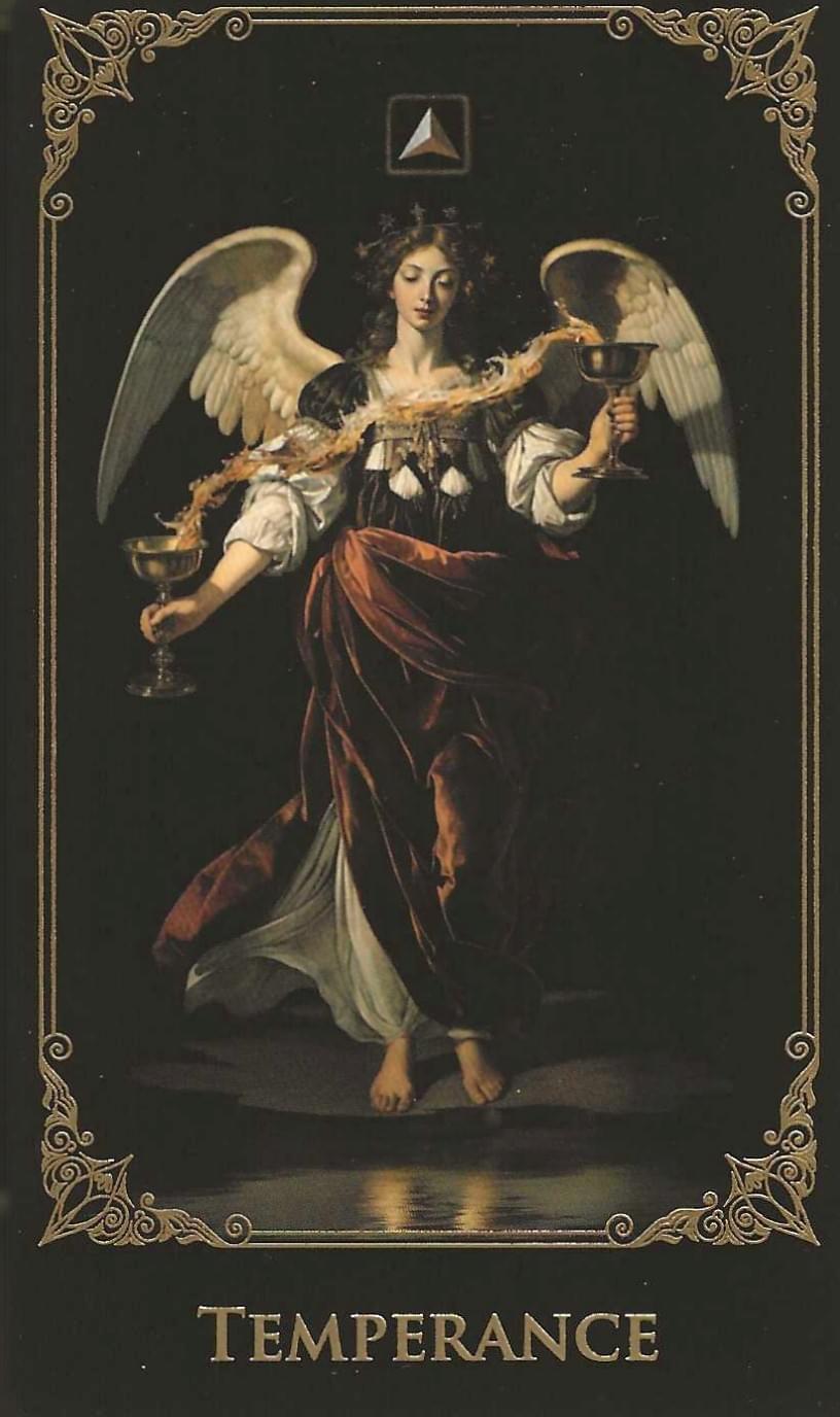 Temperance -key 14-The Baroque Tarot Temperance -key 14-The Baroque Tarot