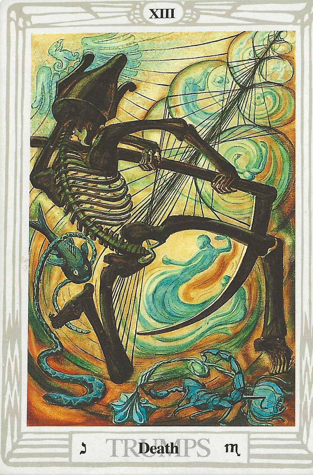 Death-ATU-13-Thoth Tarot Card imagery