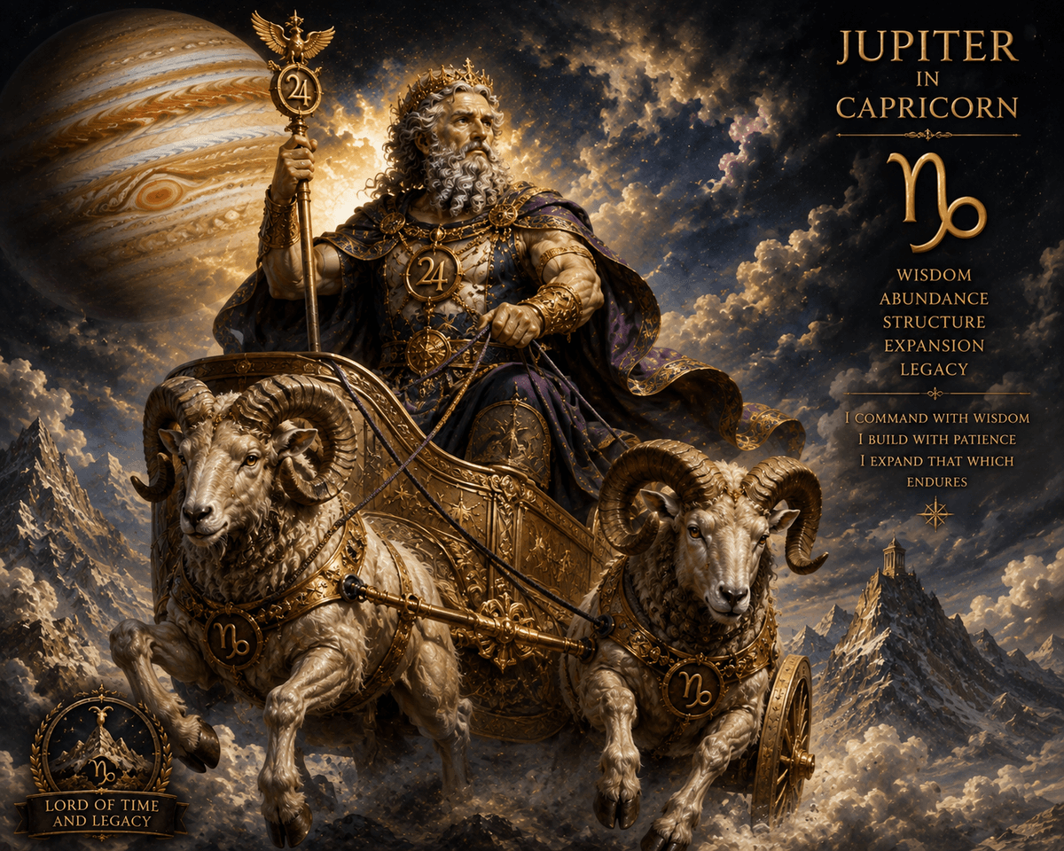 Jupiter in Capricorn - imagery