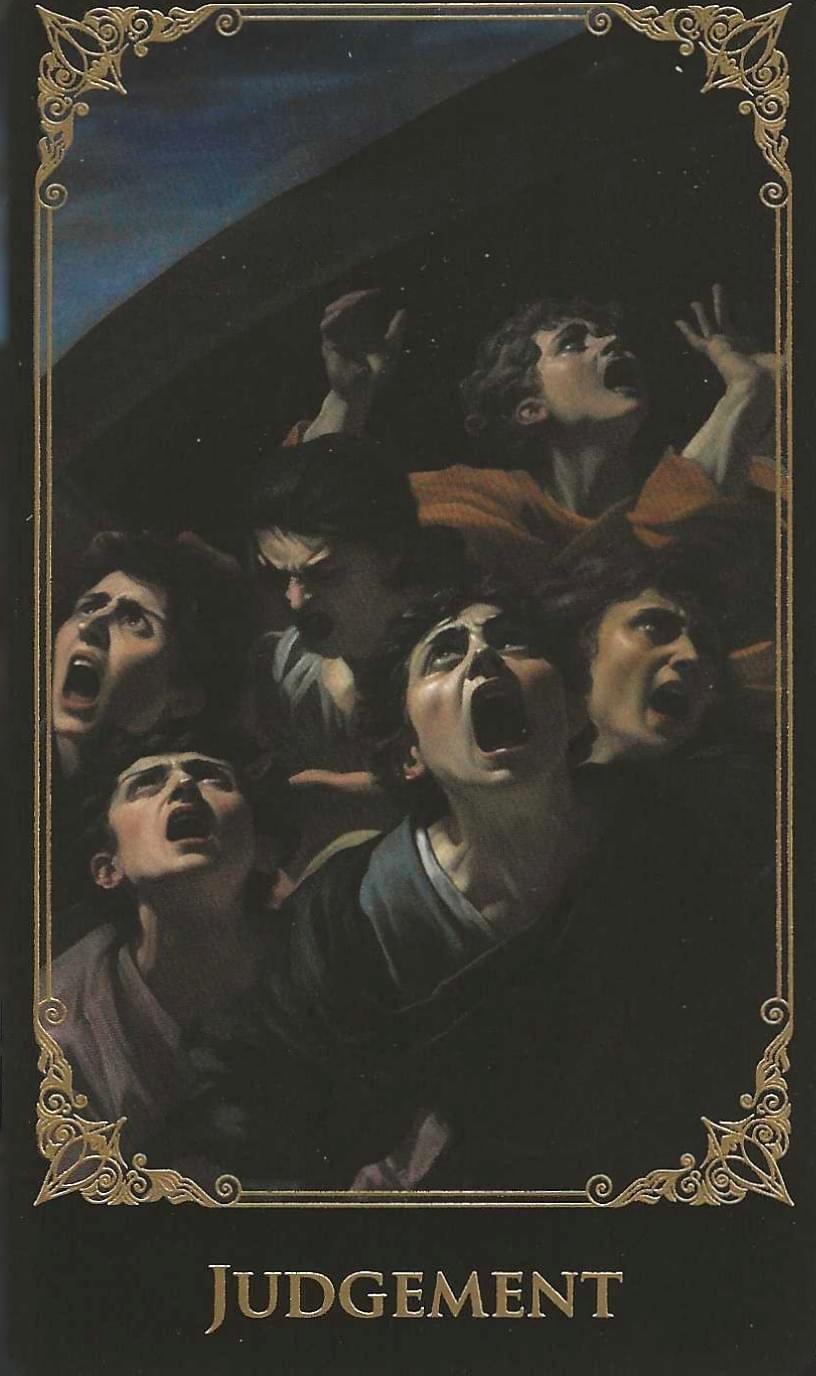 Judgement -key 20-The Baroque Tarot