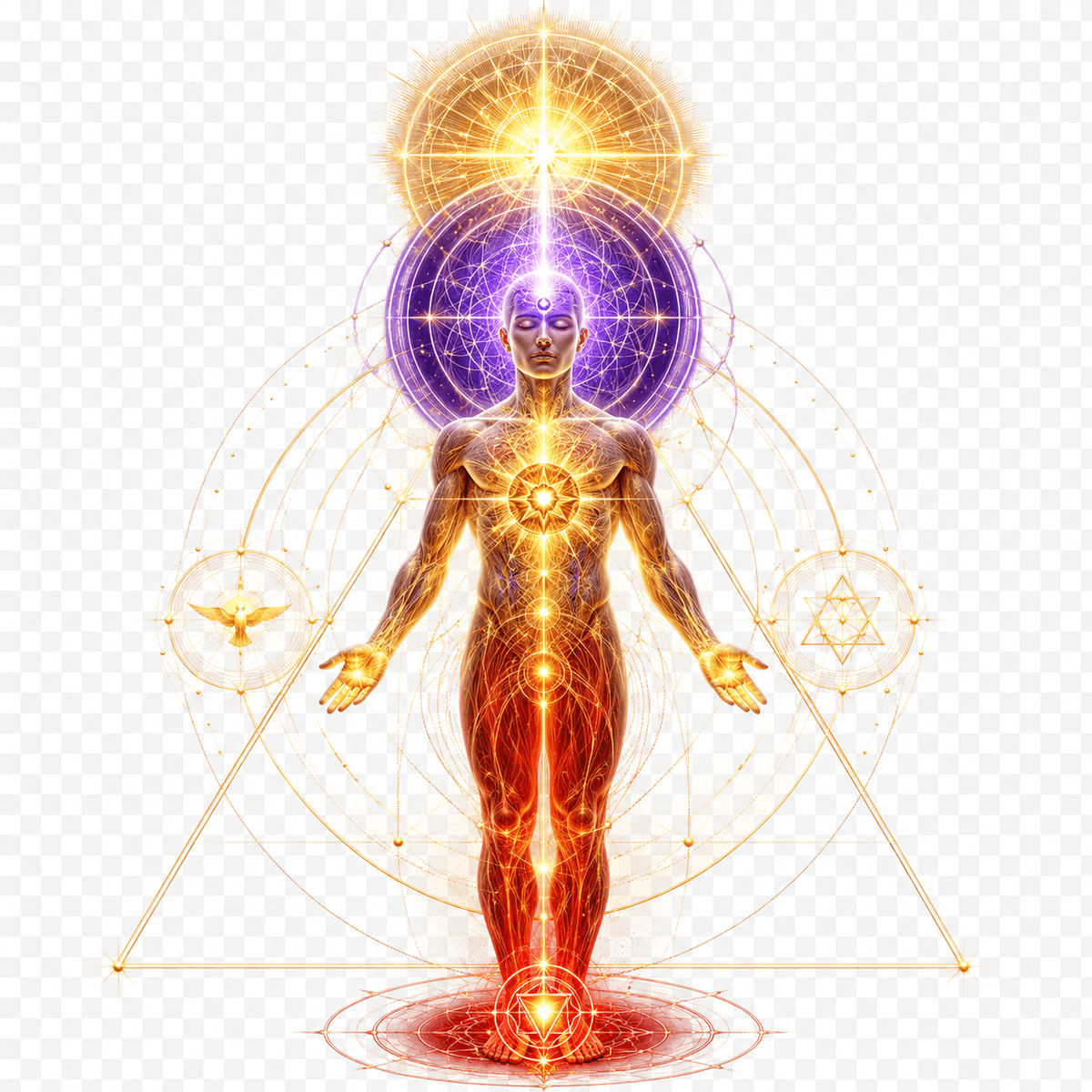 Greater Self-Spirit-mind-body imagery