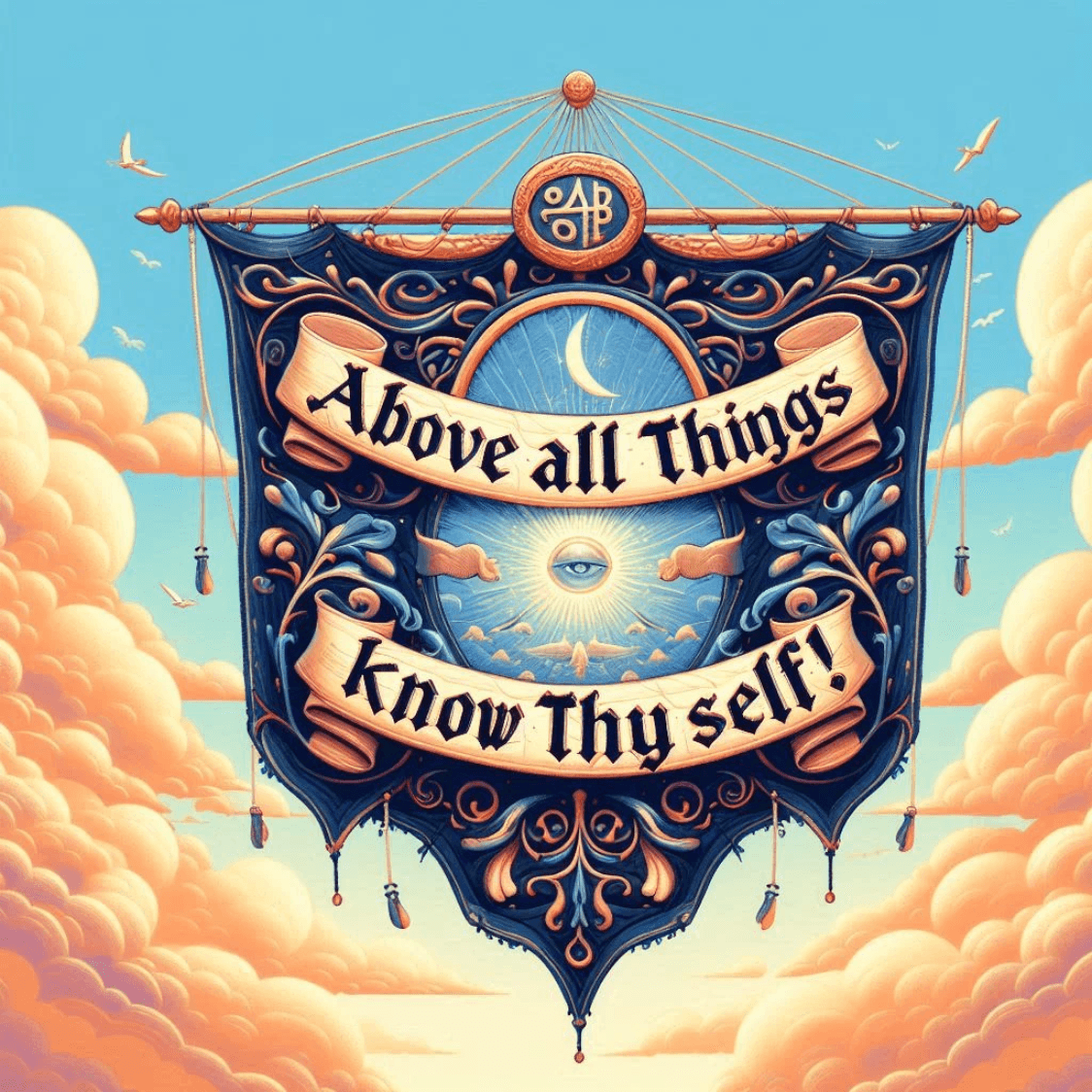 Above all things know thyself!  The Hermetic maxim