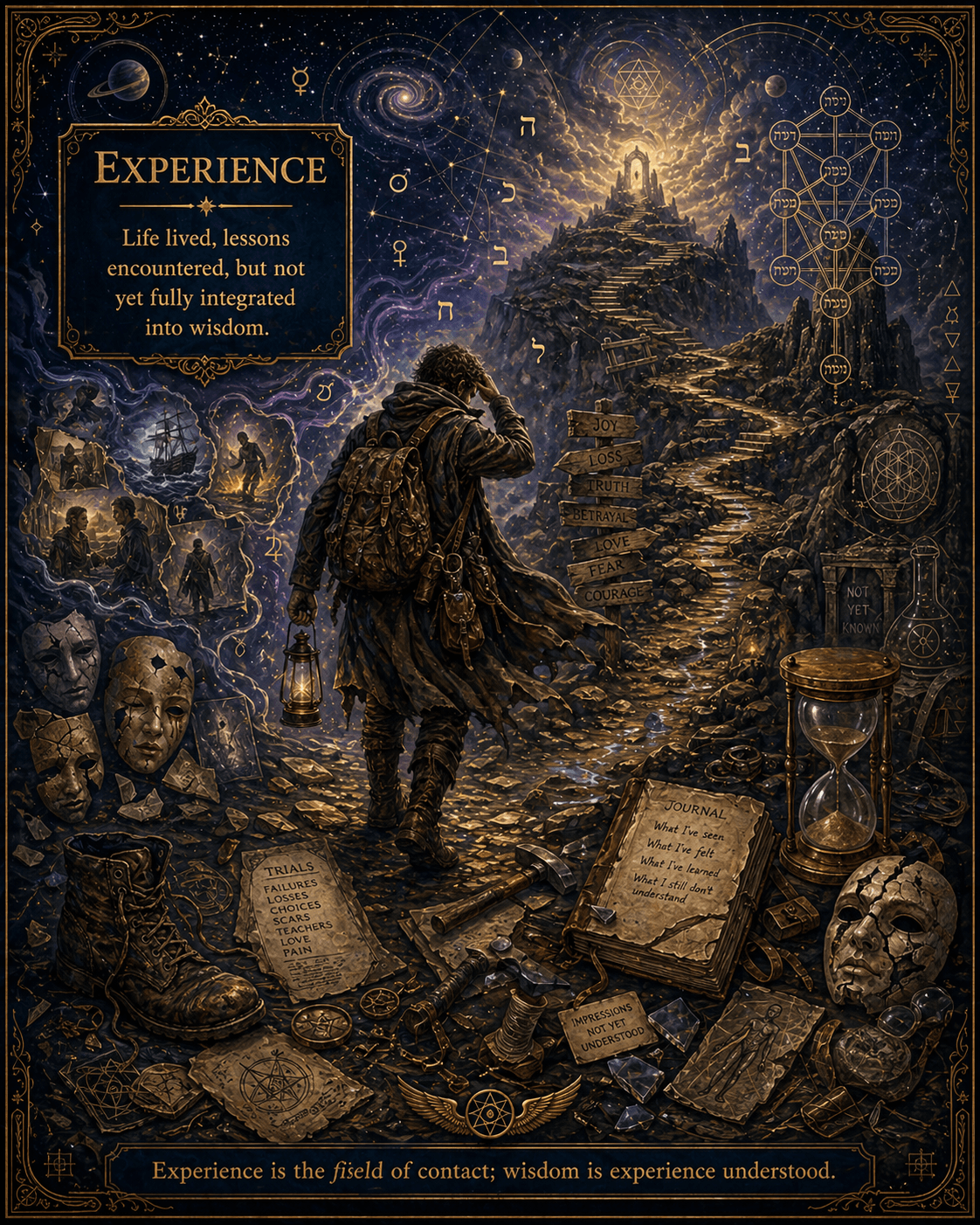 experience that isn't wisdom