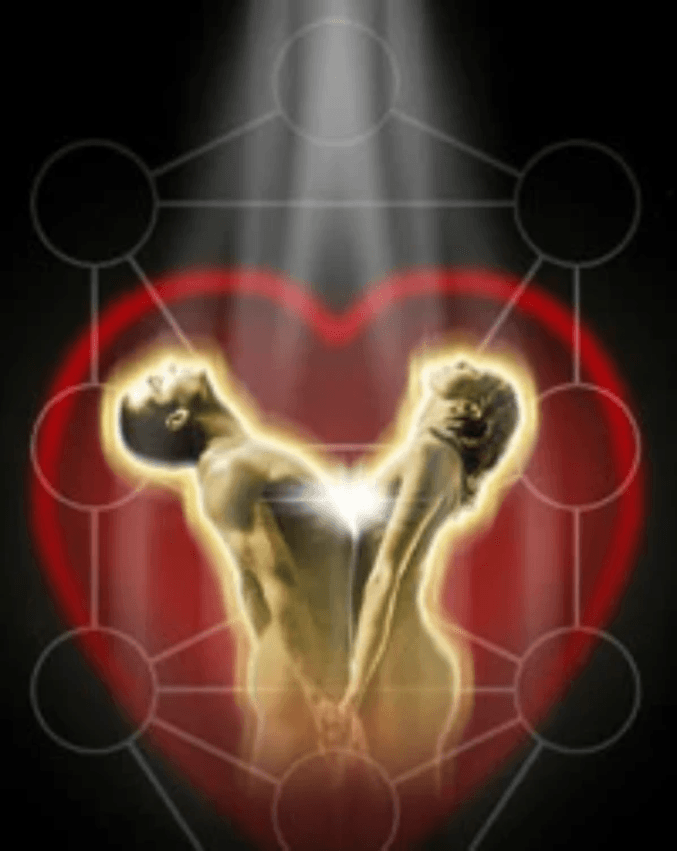The Lovers-Qabalistic imagery