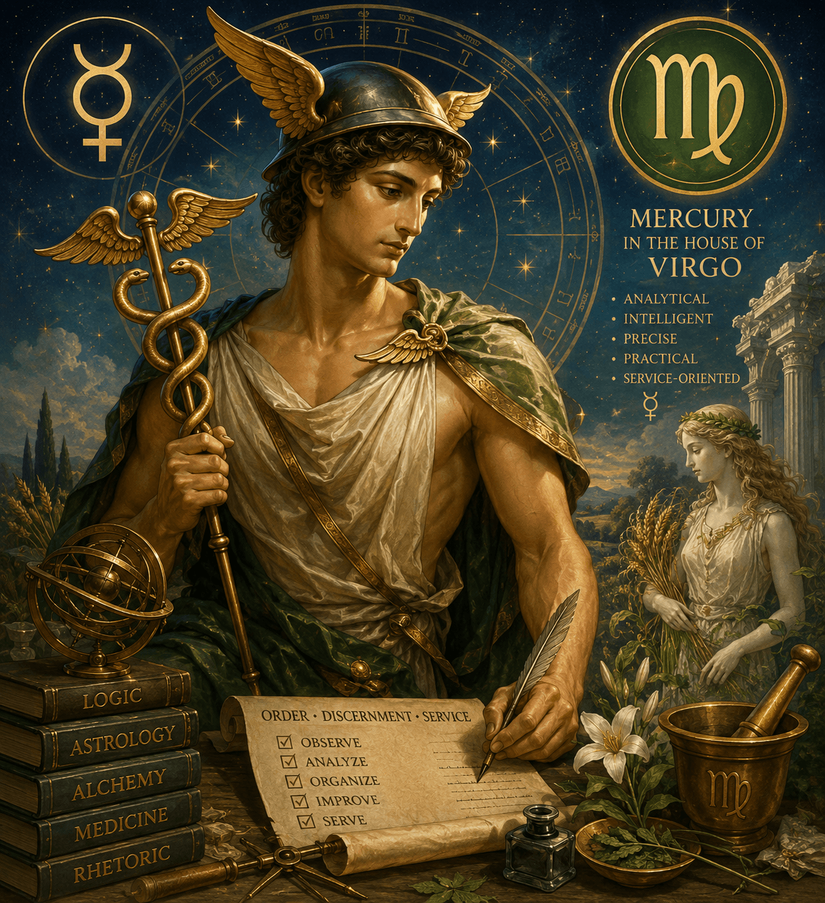 Mercury in Virgo