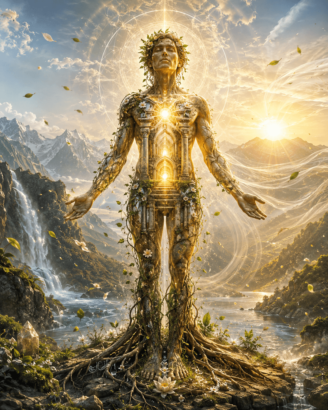 The Human body as a gift from earth.