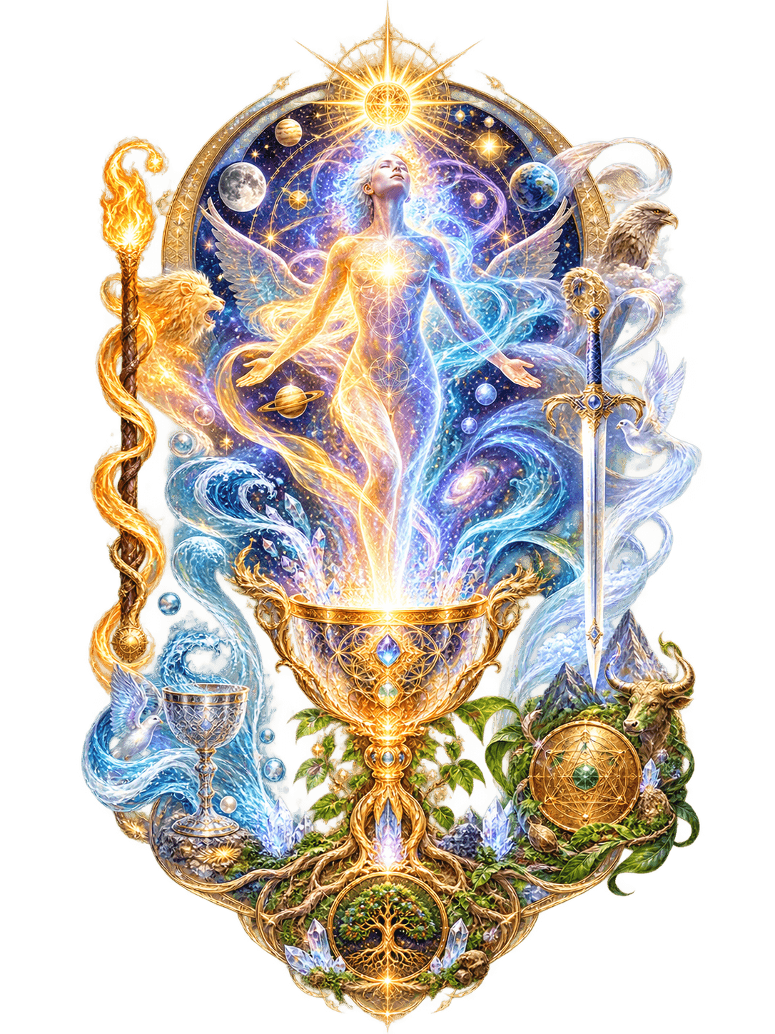 The Holy Grail as form imagery