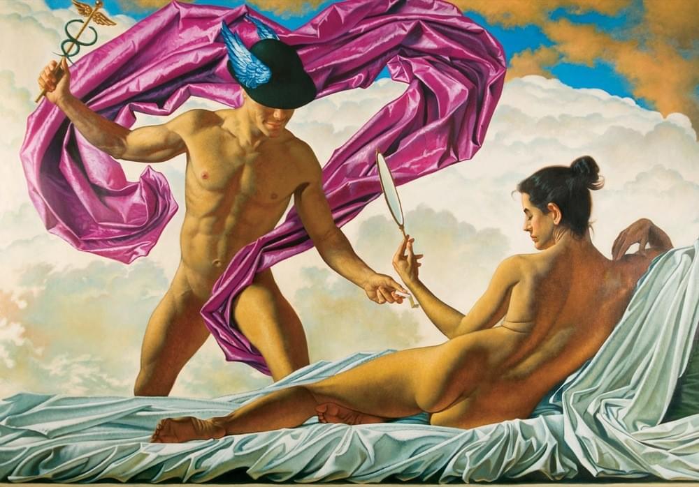 Mercury - painting by John W. Kelly