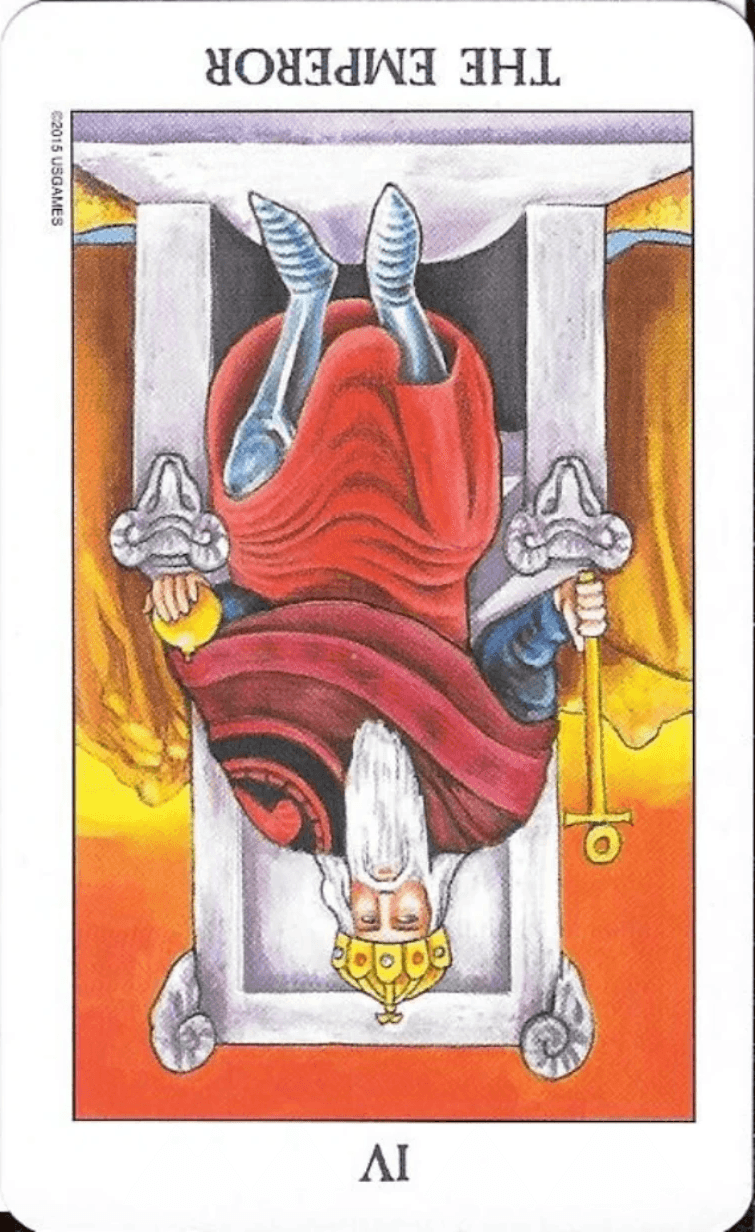 The Empress Key 3-Rider-Waite-Smith Tarot-reversed