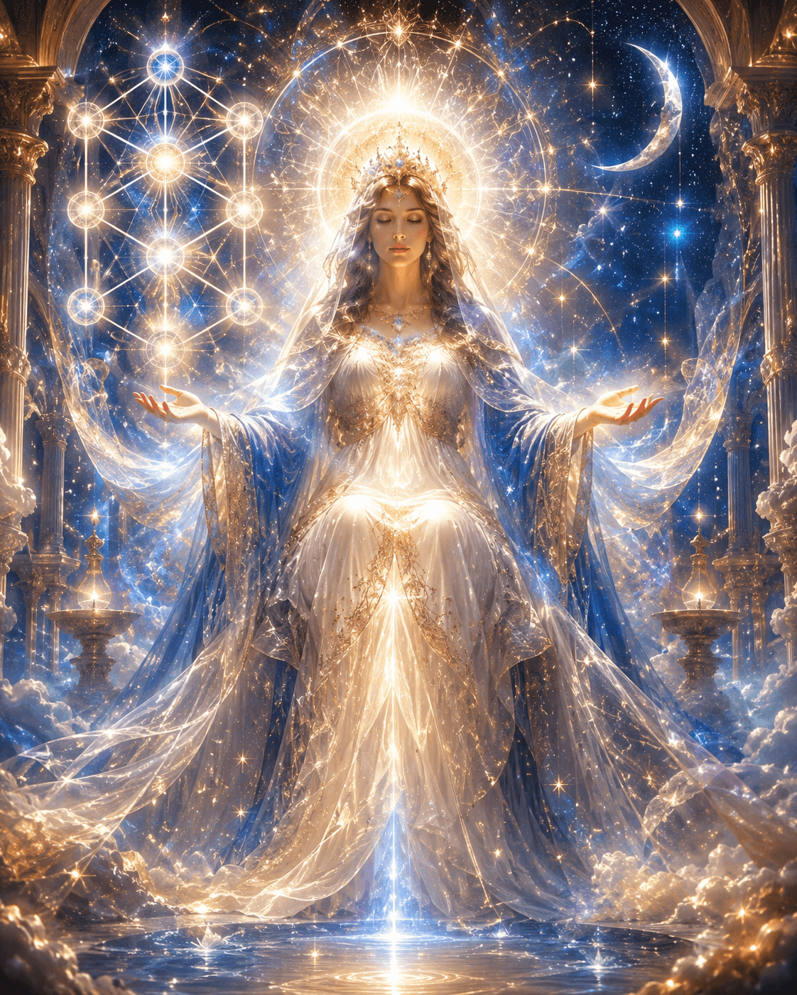 The Shekinah imagery