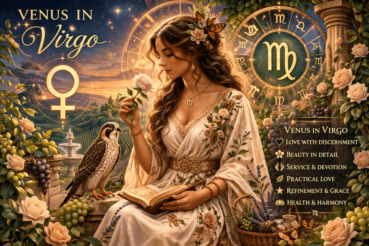 Venus in virgo imagery