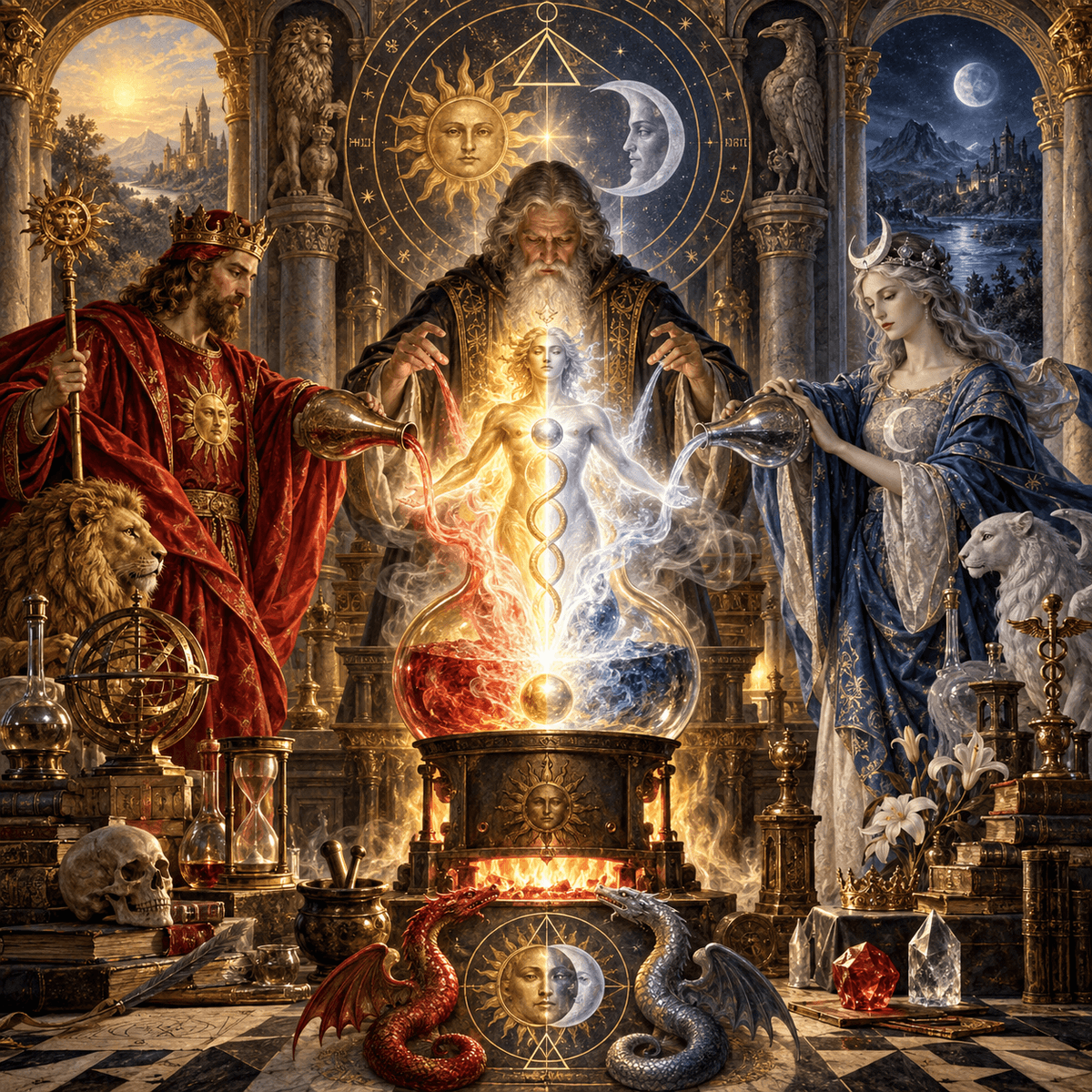  coniunctio—the sacred marriage of opposites