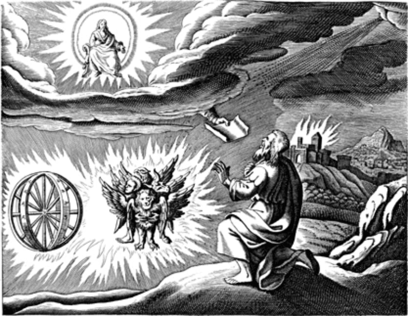 Later Jewish mystics (100 BCE – 1000 CE), especially the Hekhalot school, interpreted Ezekiel’s vision not as metaphor