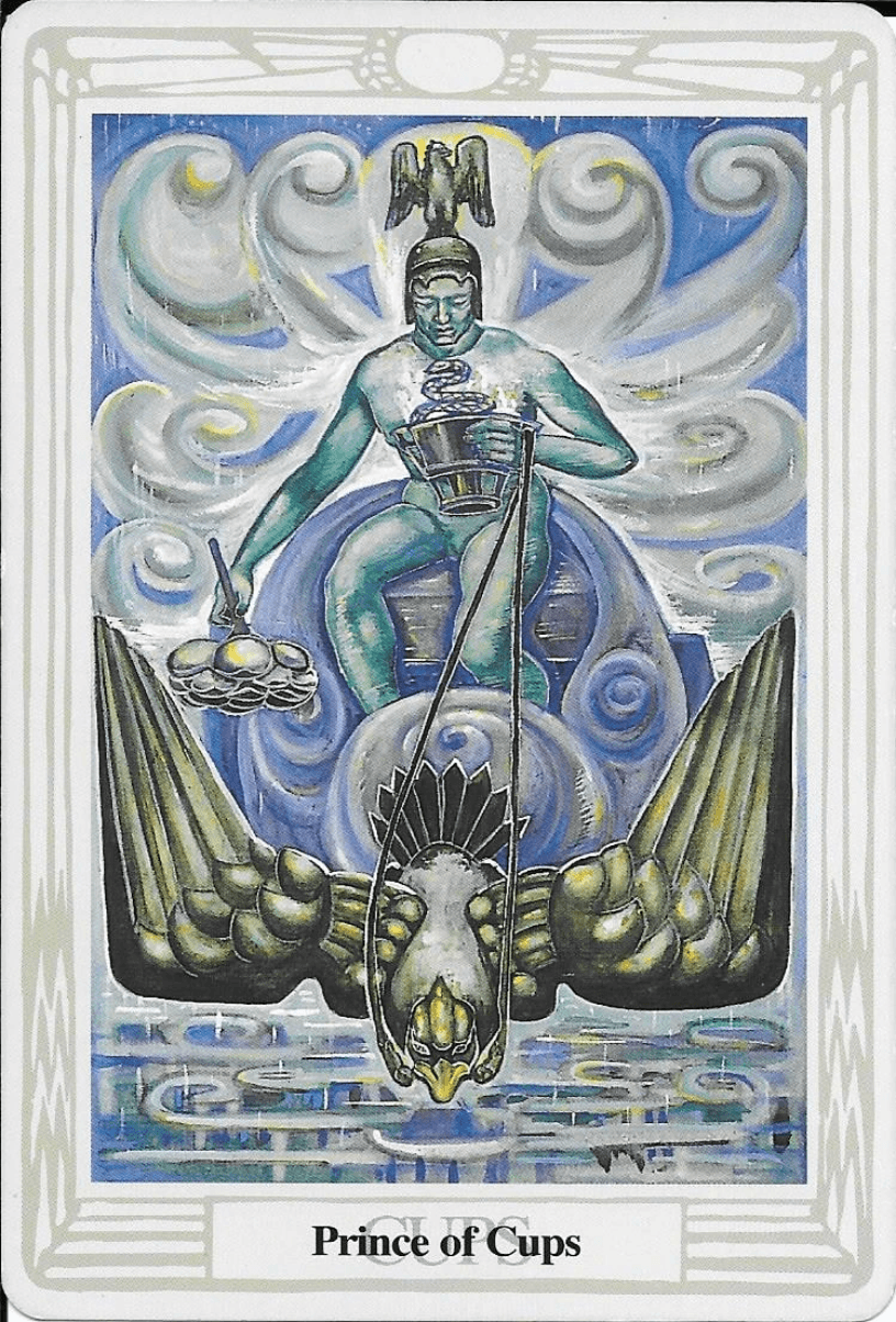 Prince of Cups -Thoth Tarot