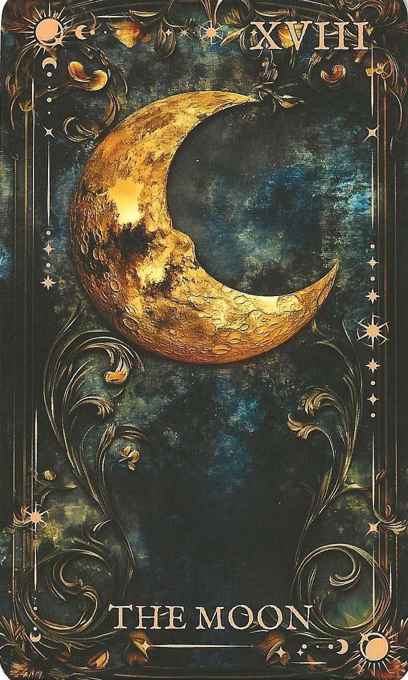 The Arcane Tarot- Key 18-The Moon 