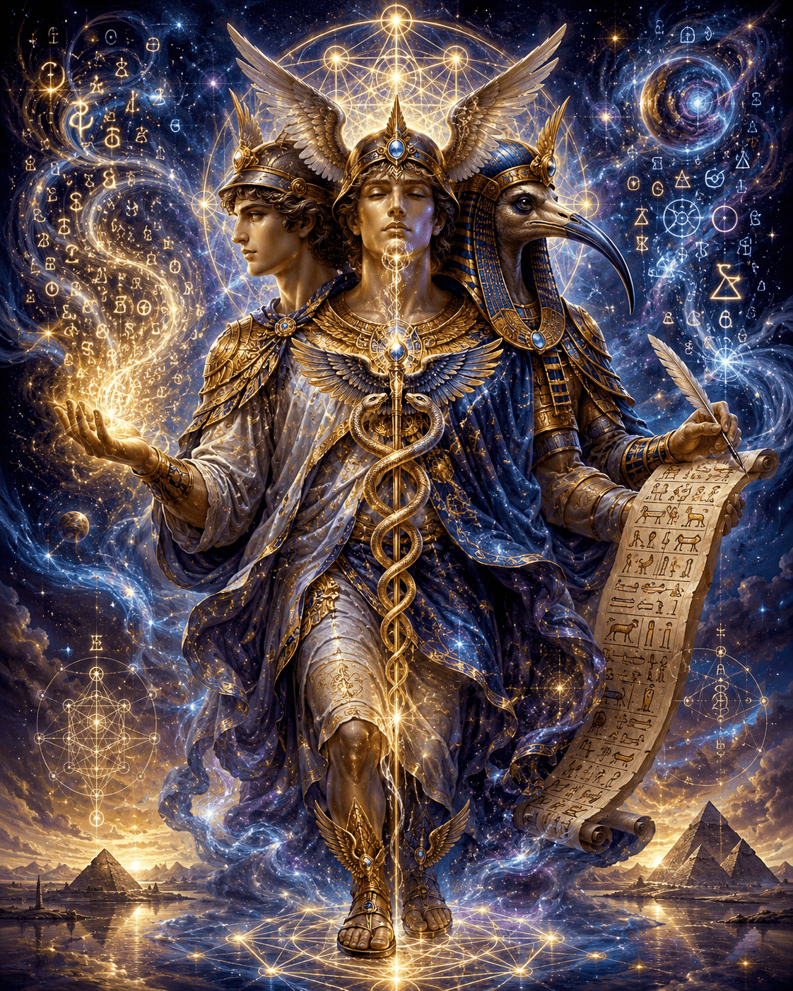 The many-faced Magus imagery